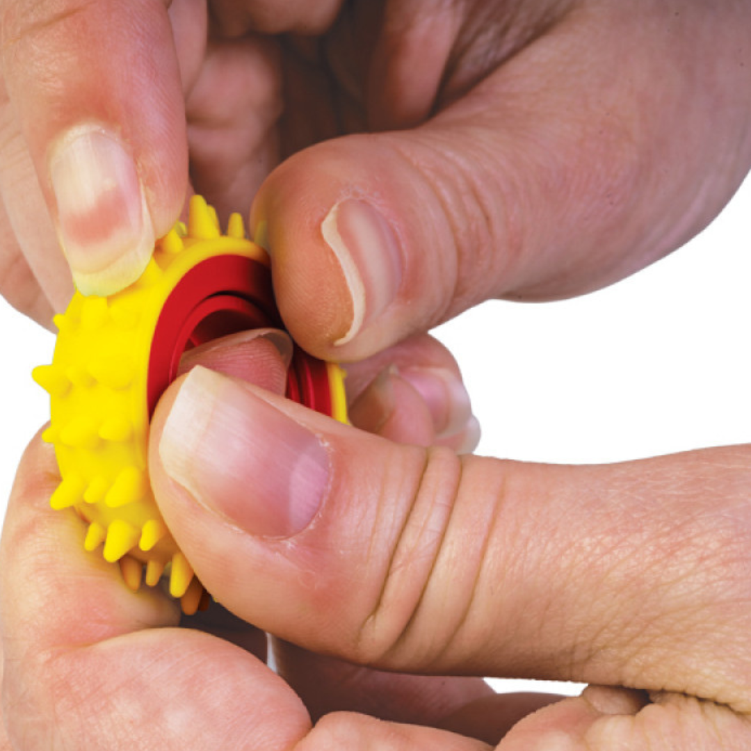 Silicone Rotating Fidget Rings | 4 Pack