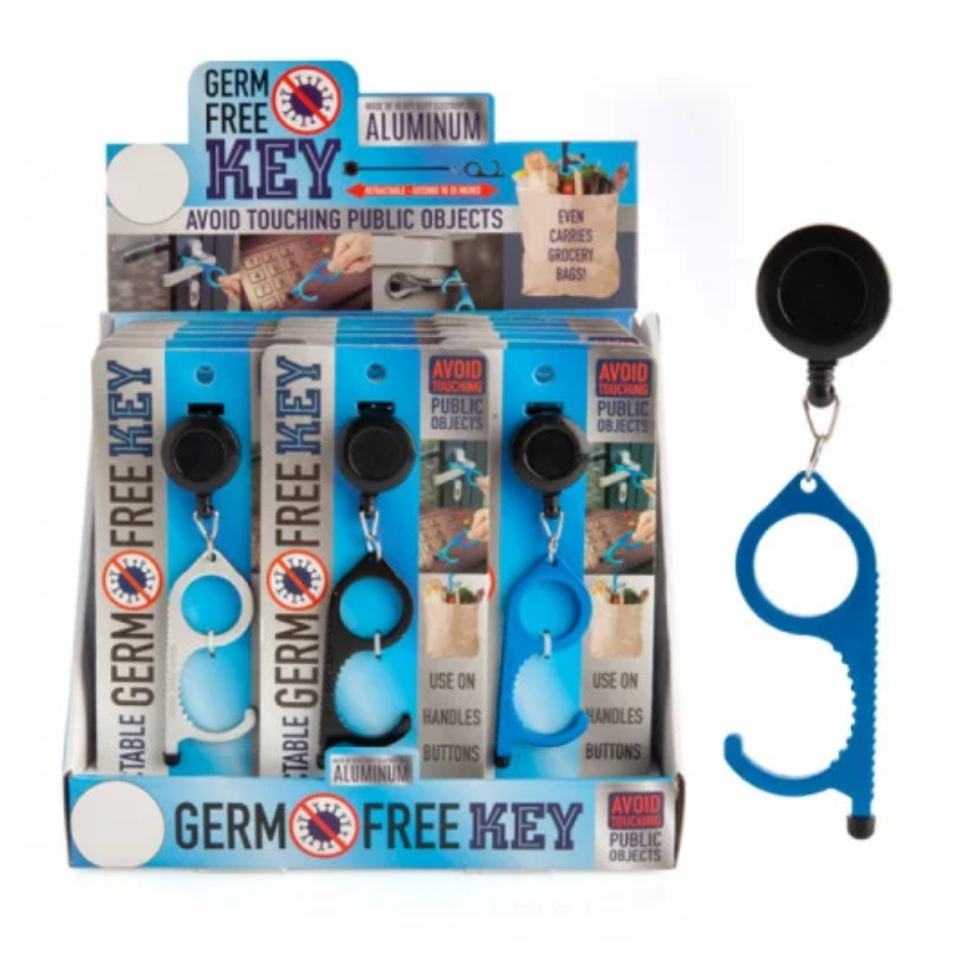 2 Pack - Retractable Germ-Free Key