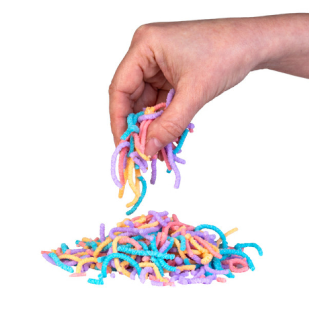 Squirmy Worms Sensory Toy