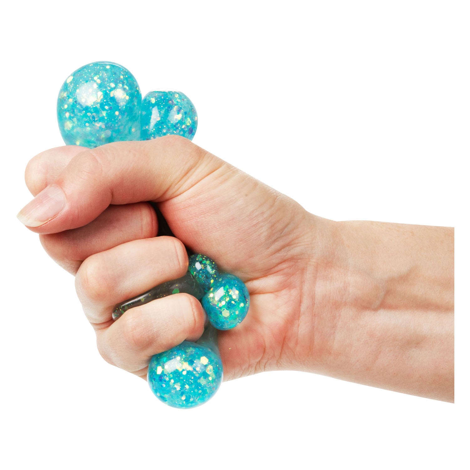 Glittery Flower Squeeze Bracelet Sensory