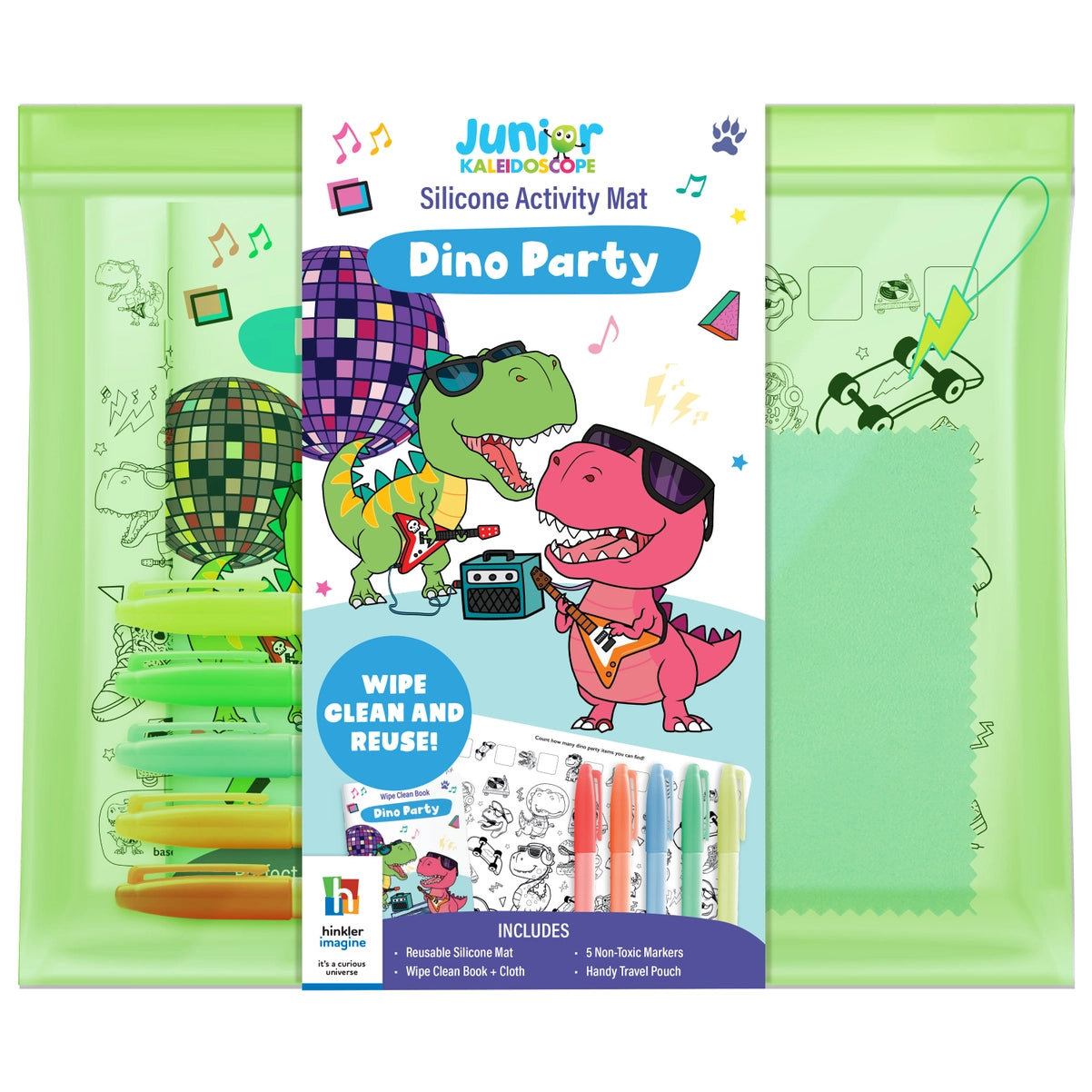 Dino Party Silicone Games Mat