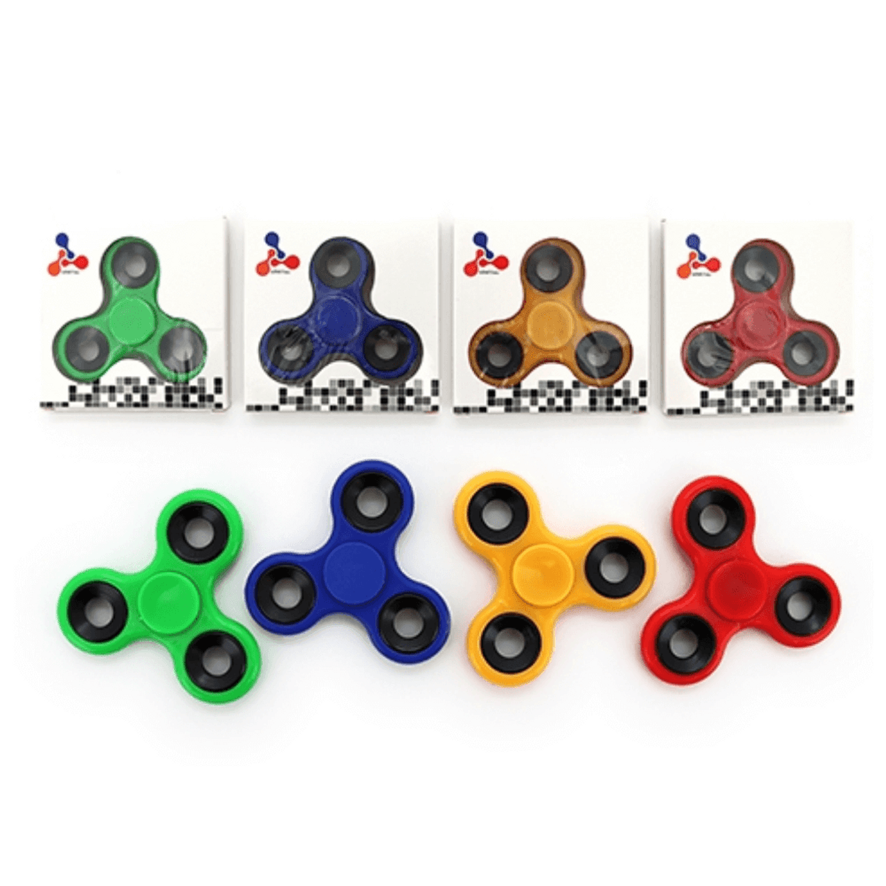 4 Pack Classic Fidget Spinners