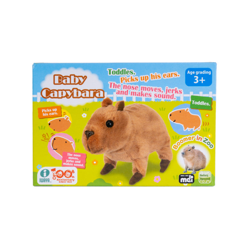Capybara Animated Pet Sensory Toy