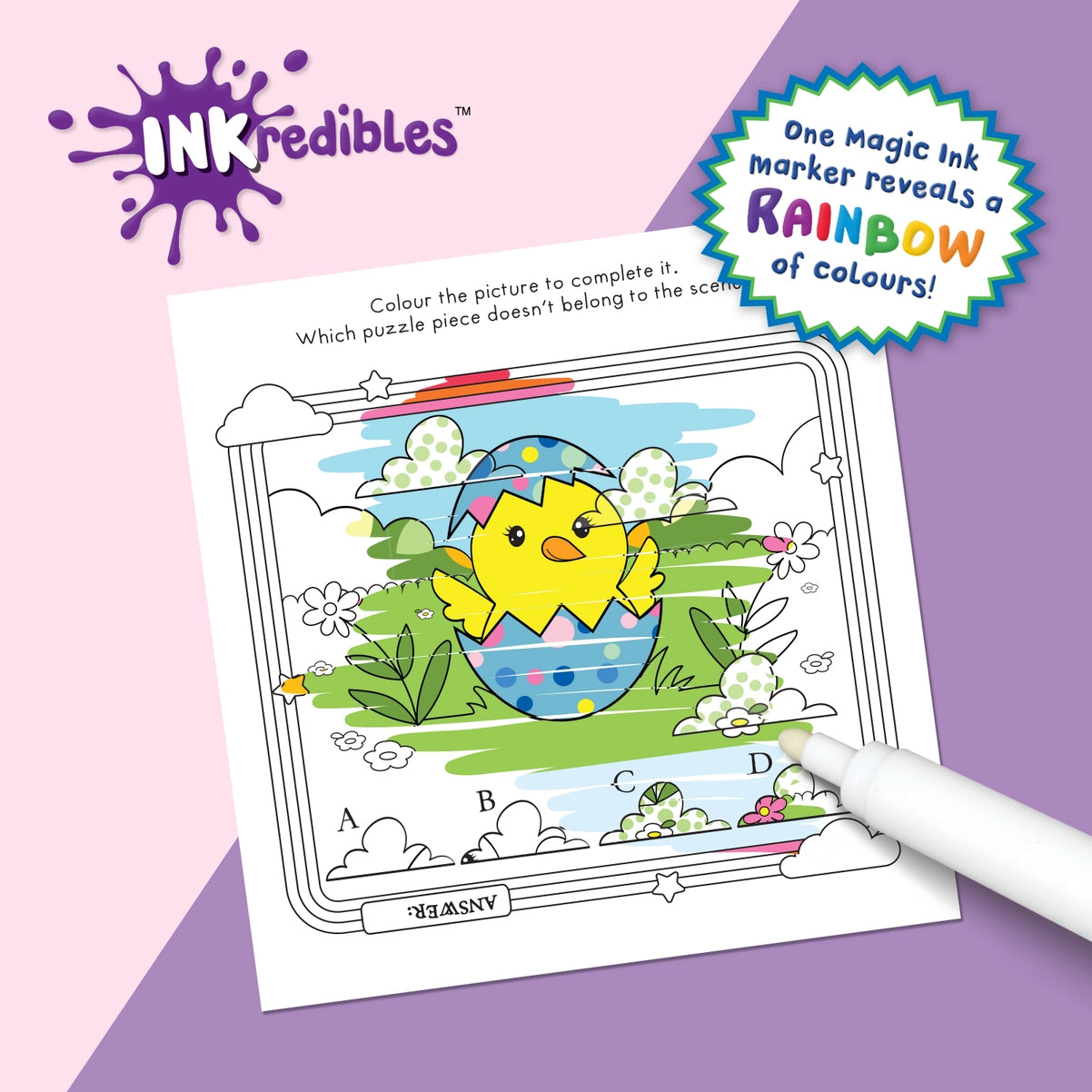 Inkredibles Easter Fun Magic Ink Book