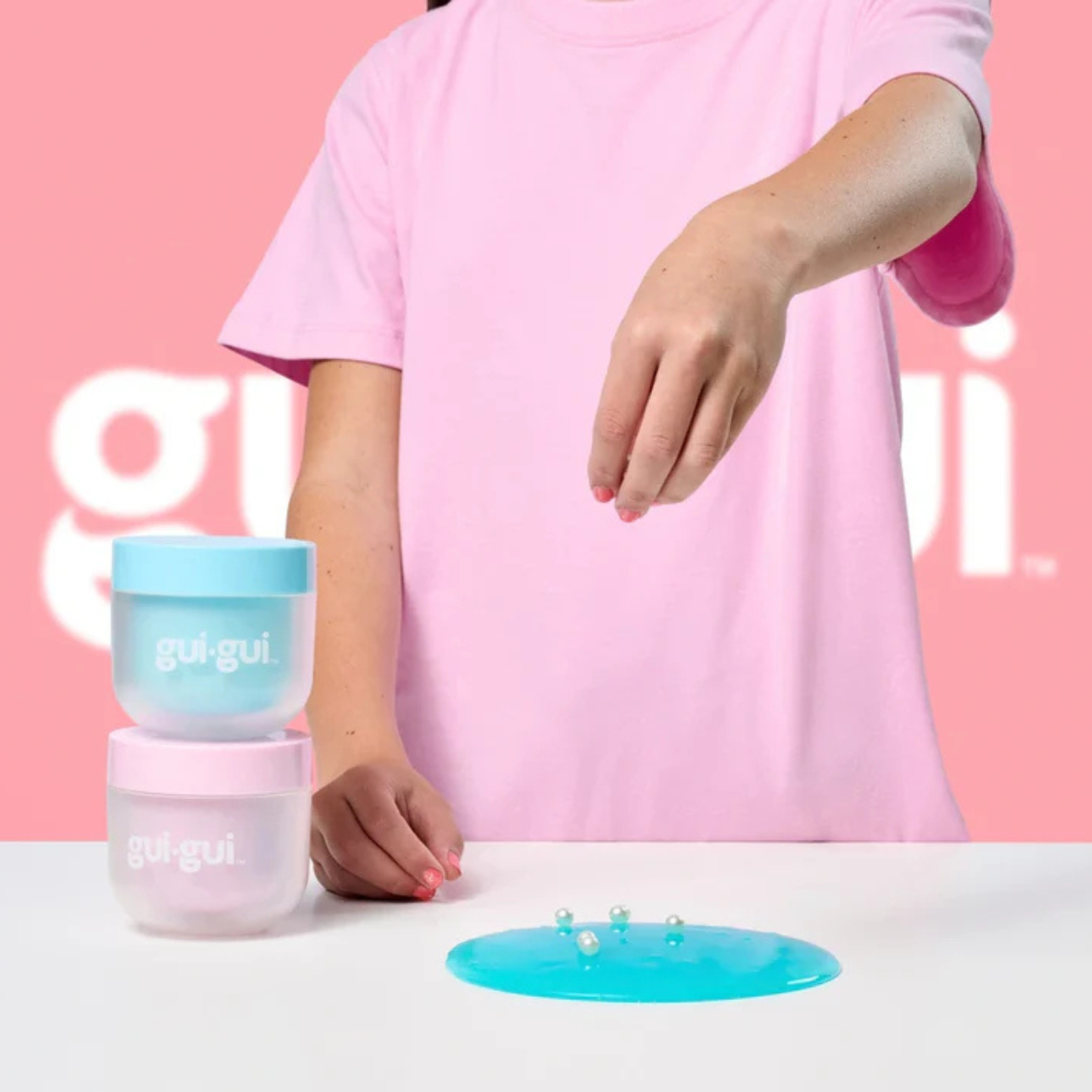 Gui Gui Shimmer Deluxe Duo Pack Sensory Slime