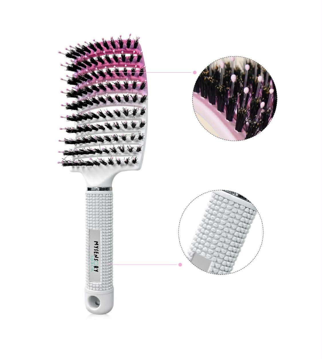 Pink Marshmallow Dip My Sensory Space Detangling Hairbrush