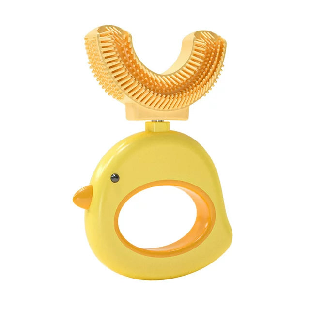 Chick U-Shaped Sensory Toothbrush - Child