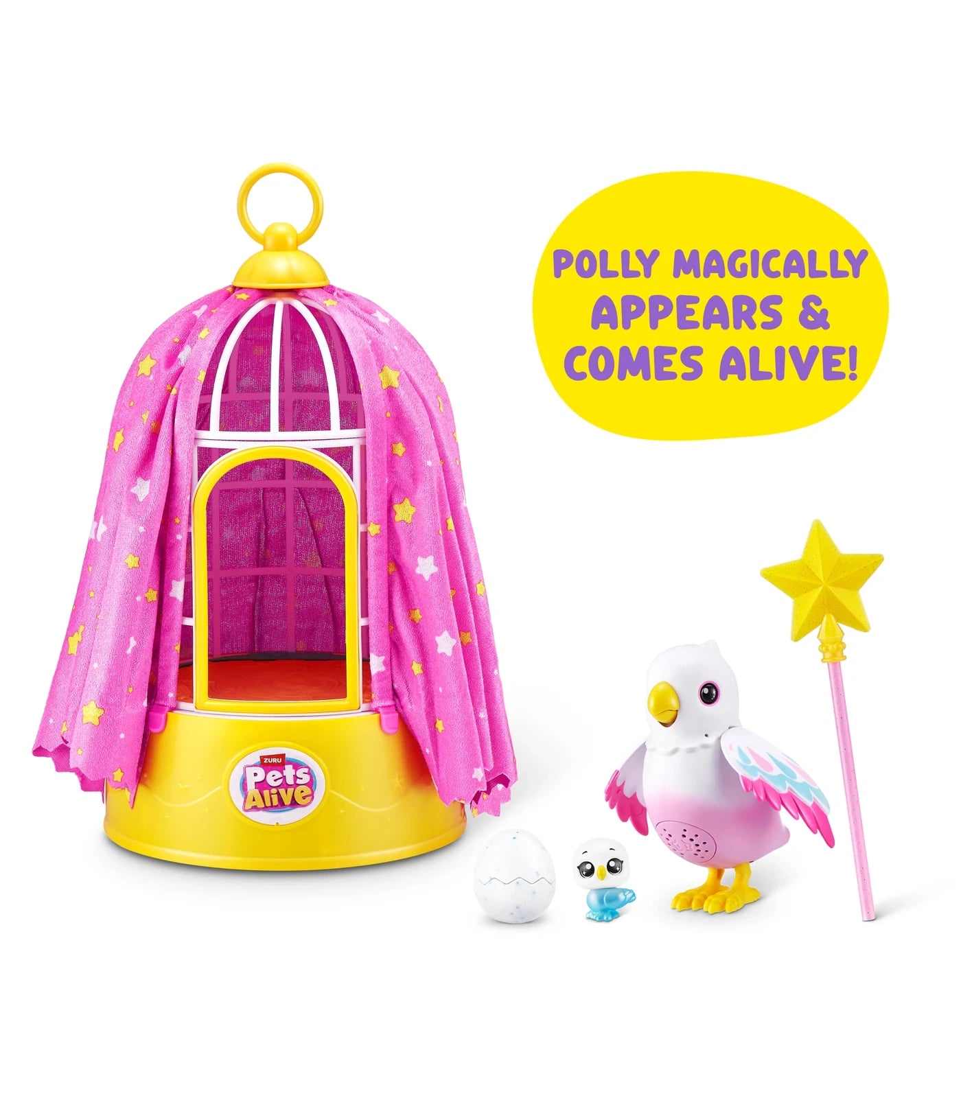 Polly the Surprise Interactive Sensory Bird