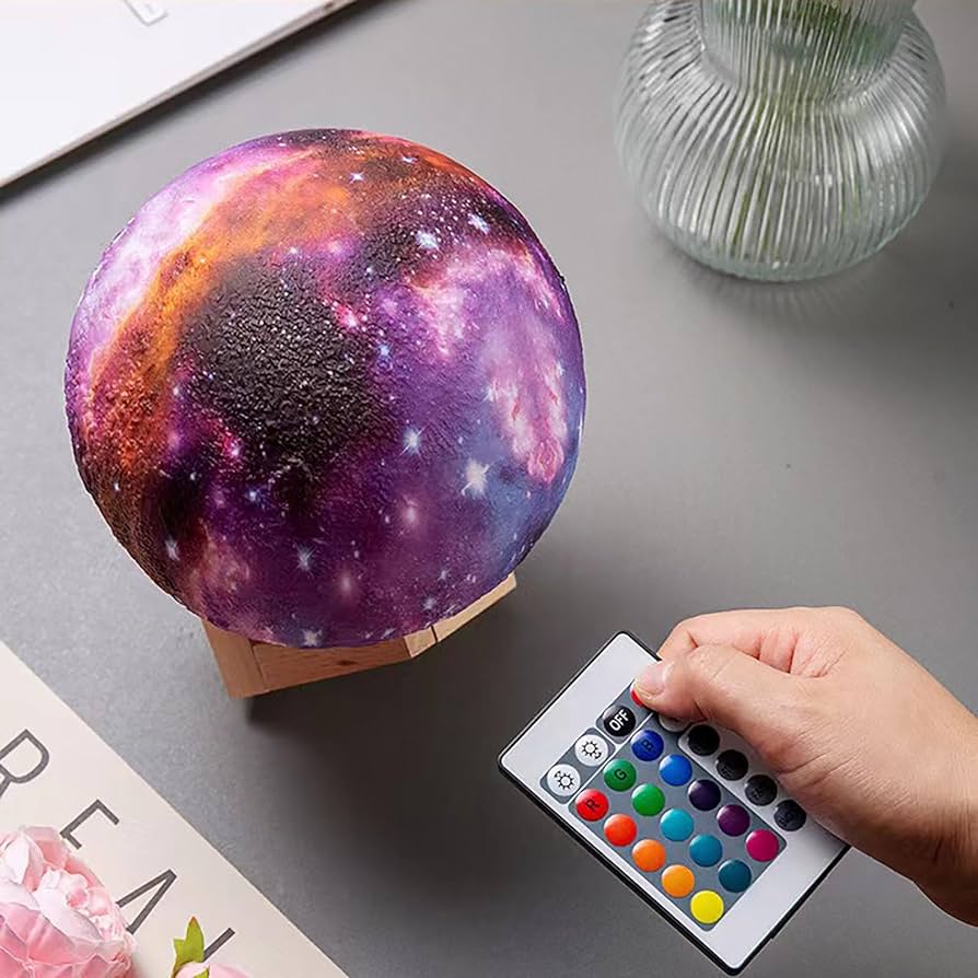 Galaxy Touch Moon Lamps With Remote