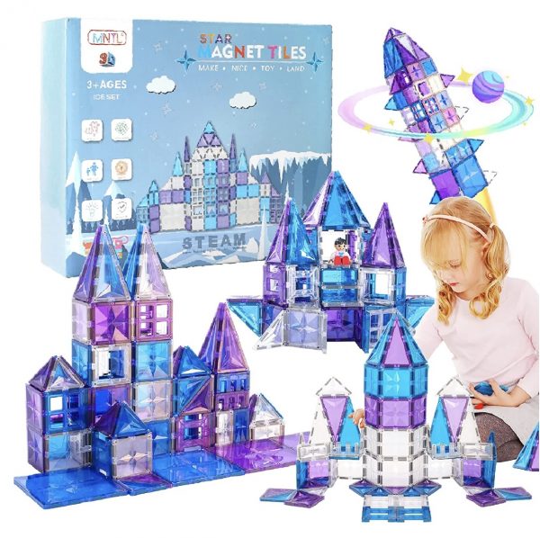 Magnetic Ice Tiles 120 Piece Set