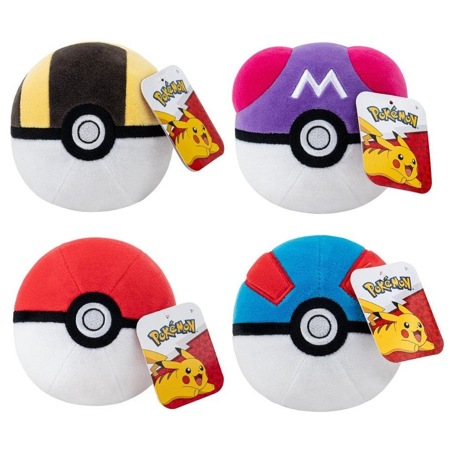 Pokemon Ball Plush