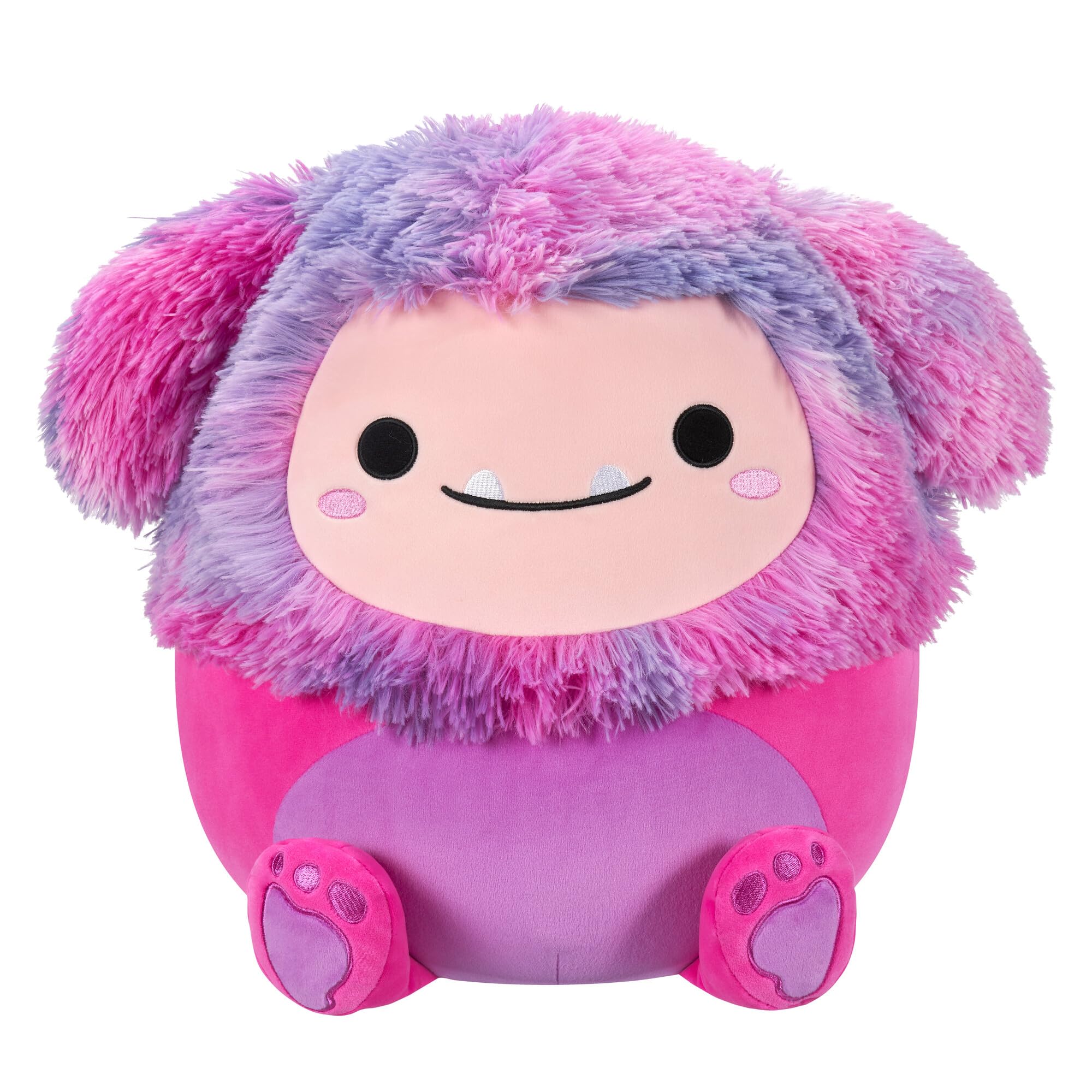 Squishmallows 30cm - Woxie Magenta Bigfoot with Tie-Dye Mane