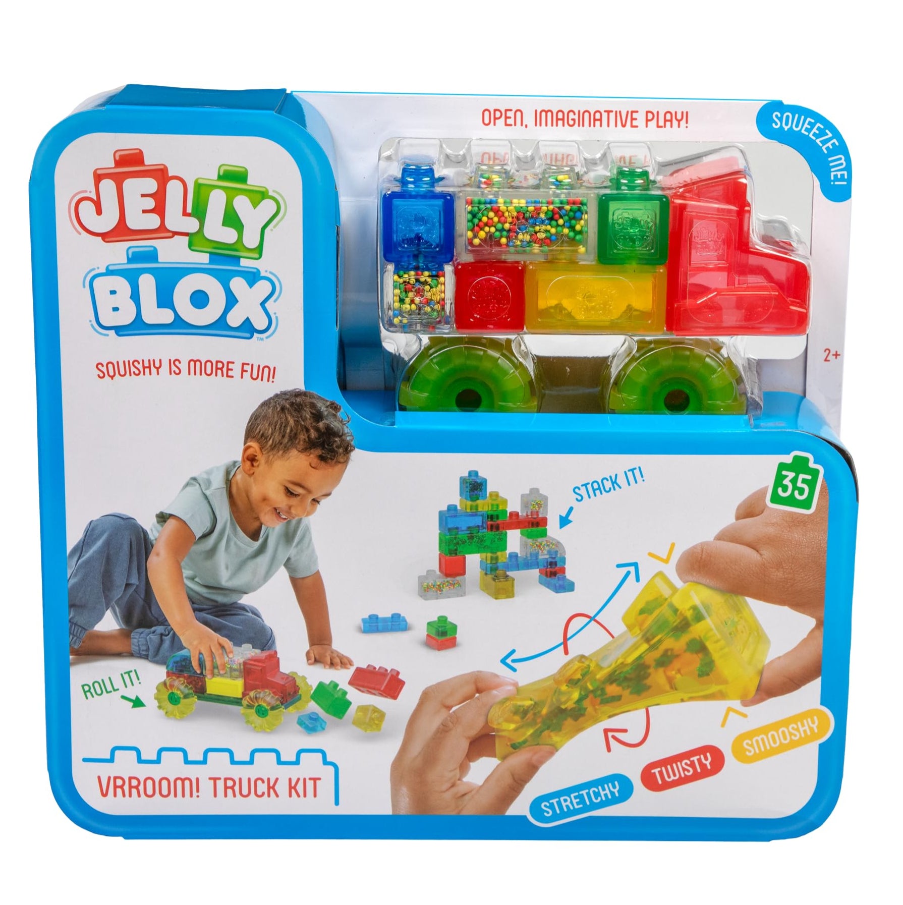 Jelly Sensory Blox  Vroom Vehicle Kit
