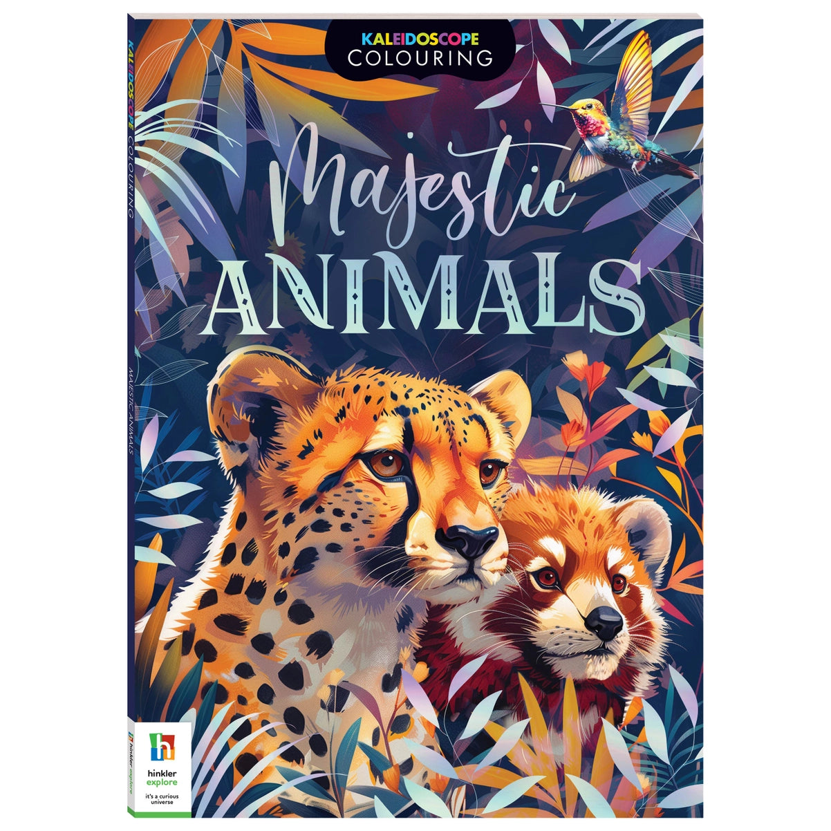 Adult Colouring Book - Majestic Animals