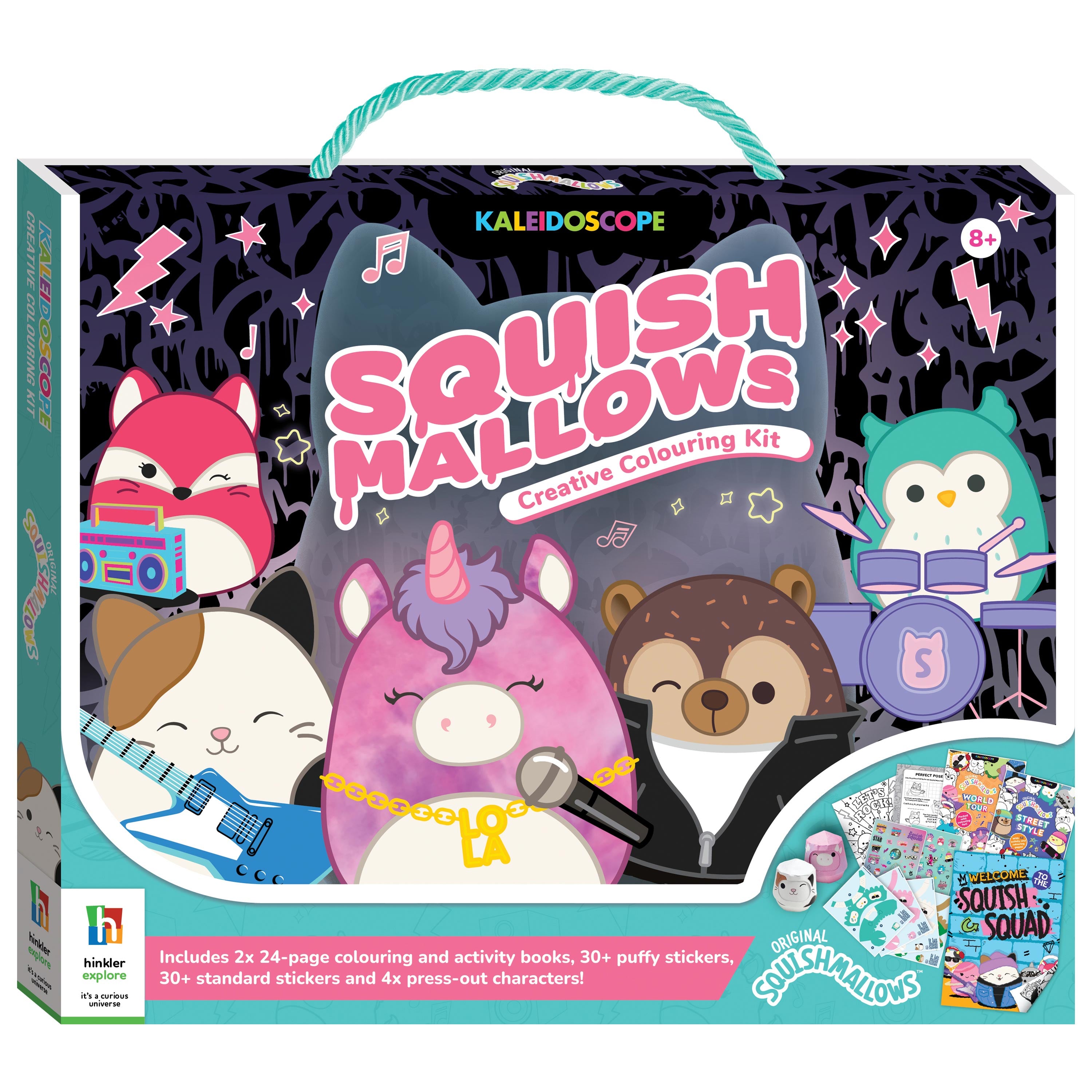 Squishmallows Creative Colouring Kit & Activity Kit
