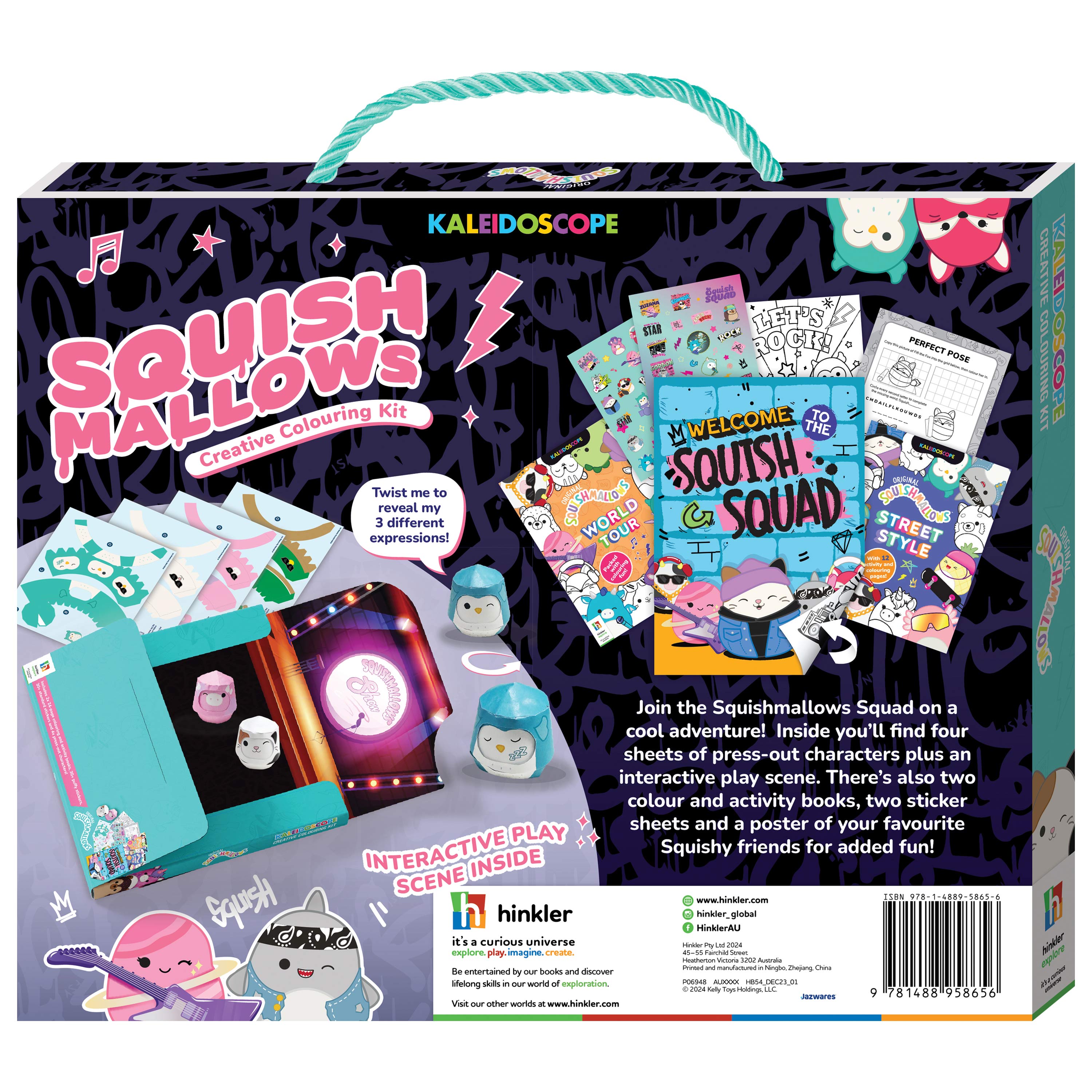 Squishmallows Creative Colouring Kit & Activity Kit