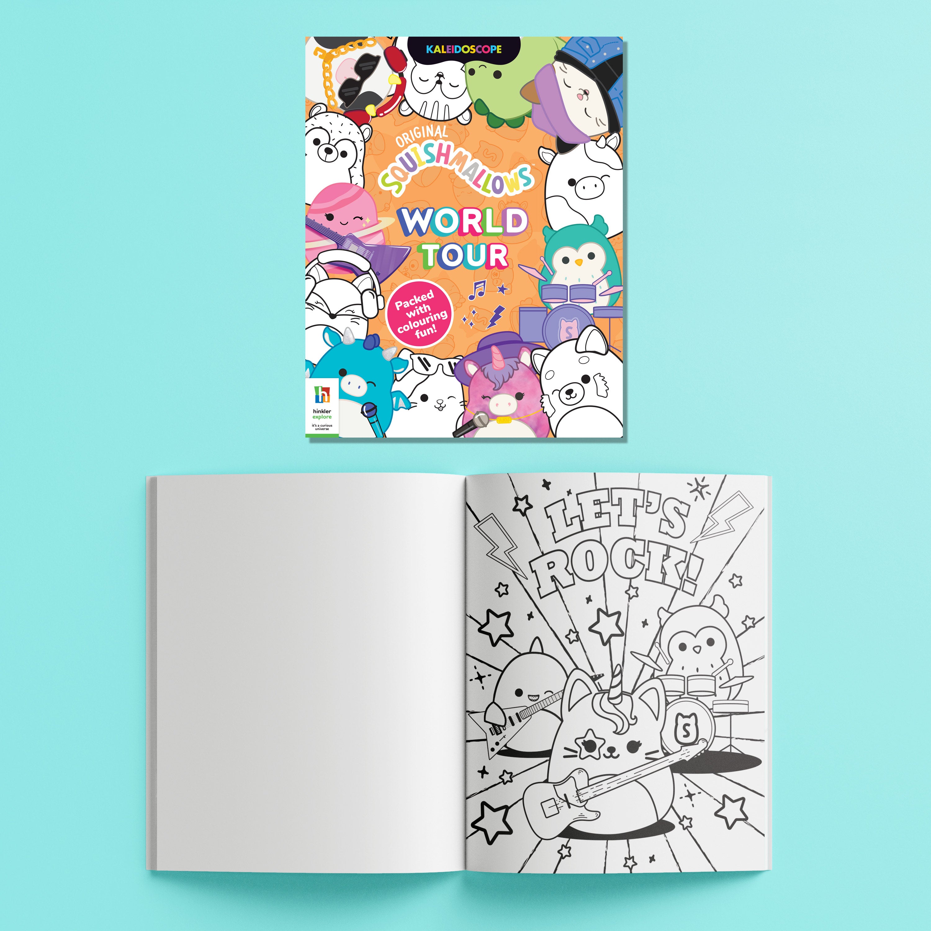 Squishmallows Creative Colouring Kit & Activity Kit
