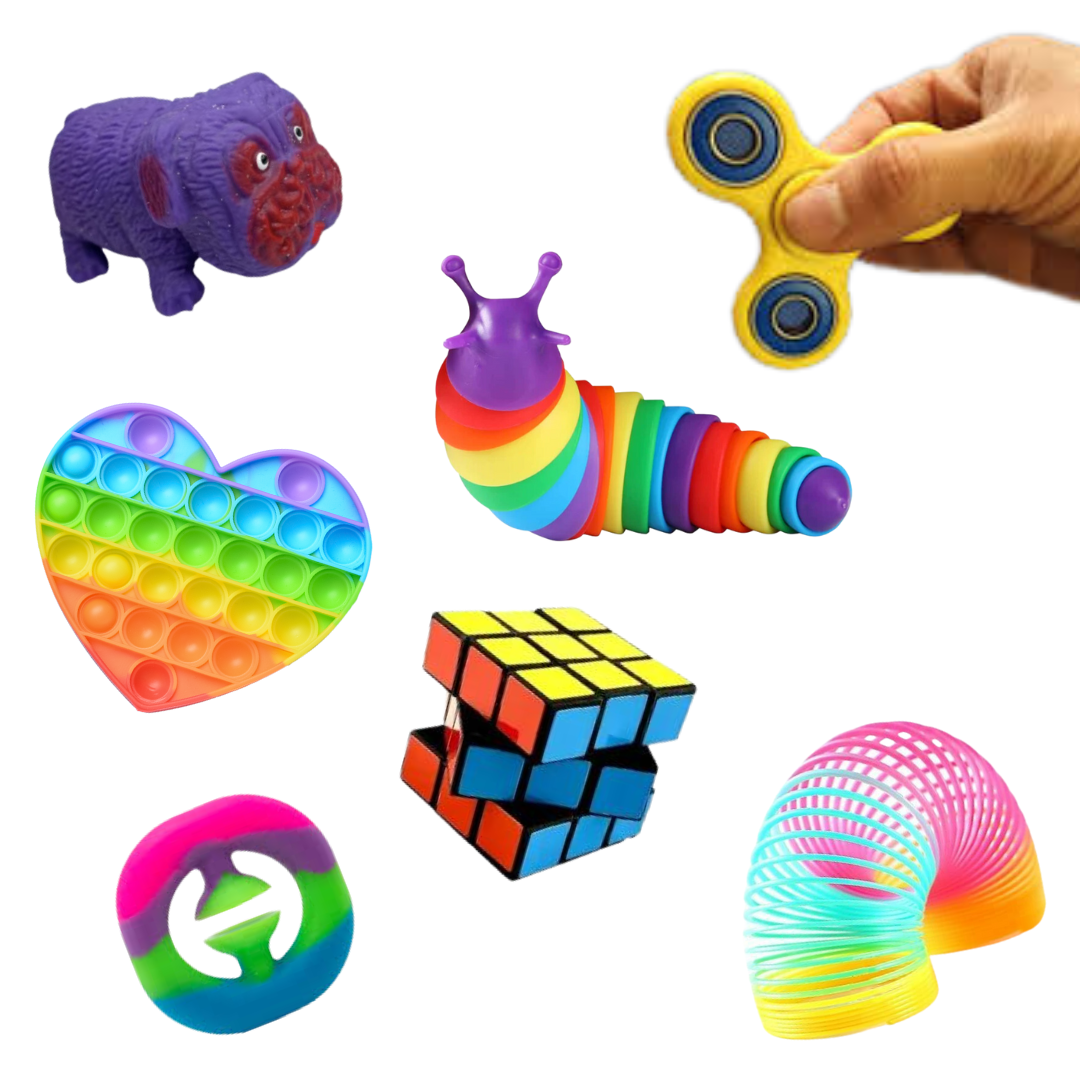 Mystery 3 Pack Fidgets Party Pack