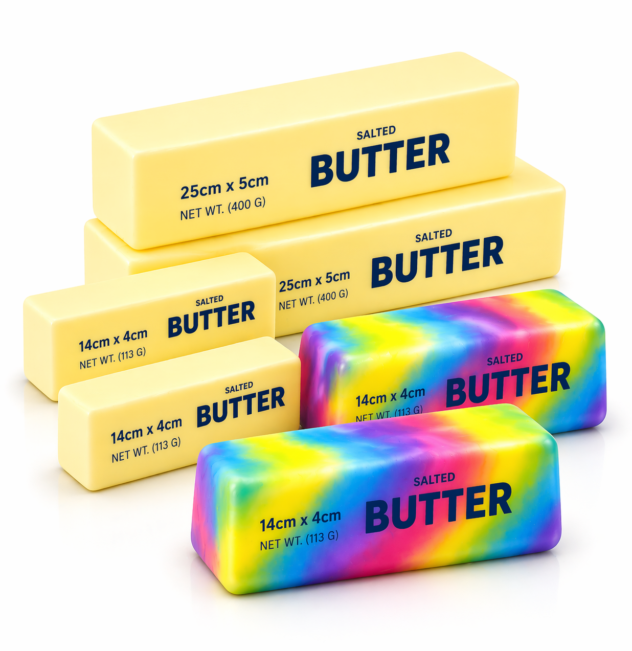 Butter Slow Rise Squishy Bundle 6 Pack Australia | My Sensory Space