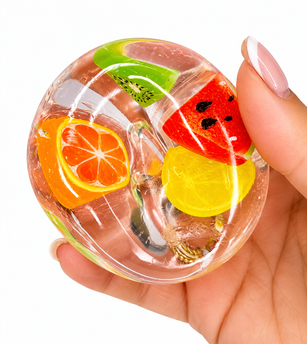 Coconut Oil Fruit Squishy -  3 Pack: Ships After 26 Sept