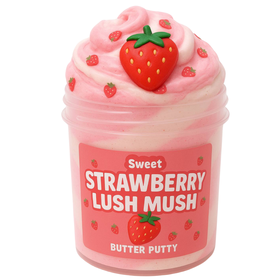 Butter Slime - Strawberries and Cream