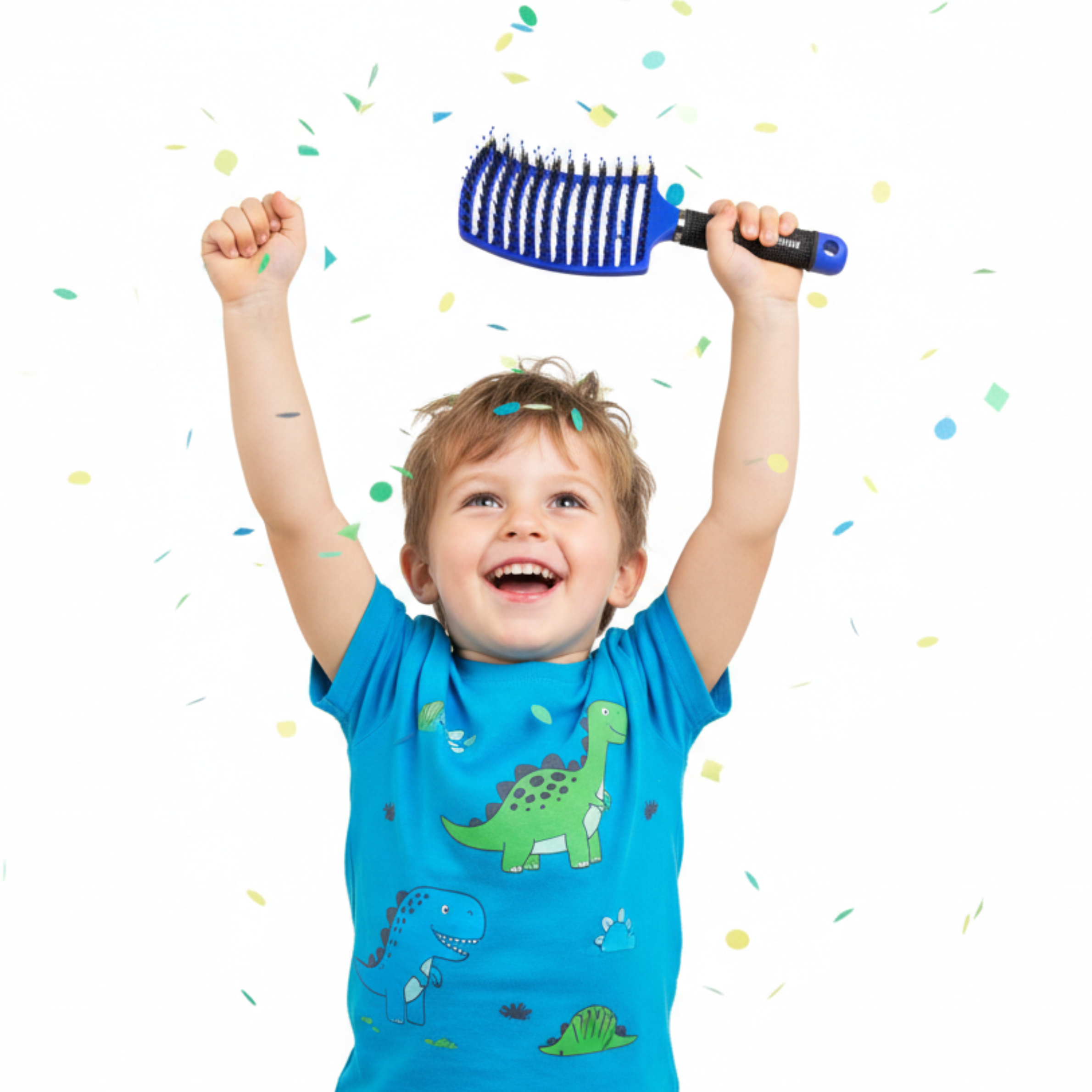 Sensory Hairbrush Blue