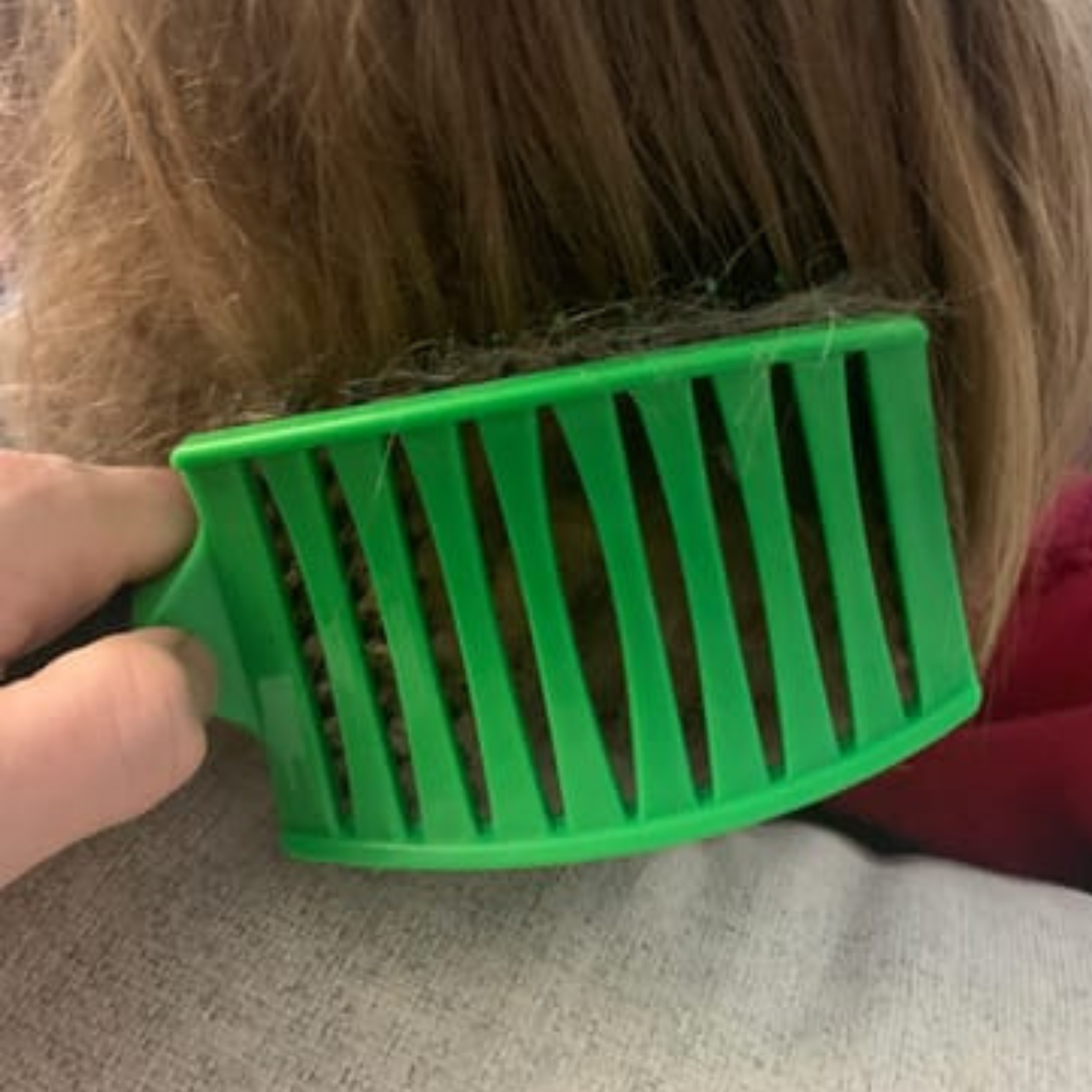 Sensory Hairbrush Green