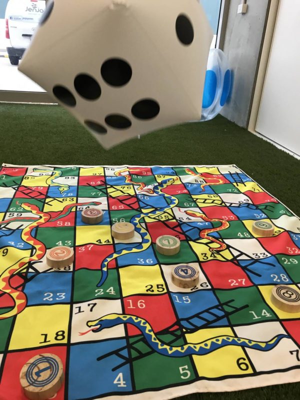 Snakes Dots & Ladders 2 in 1 Giant Game