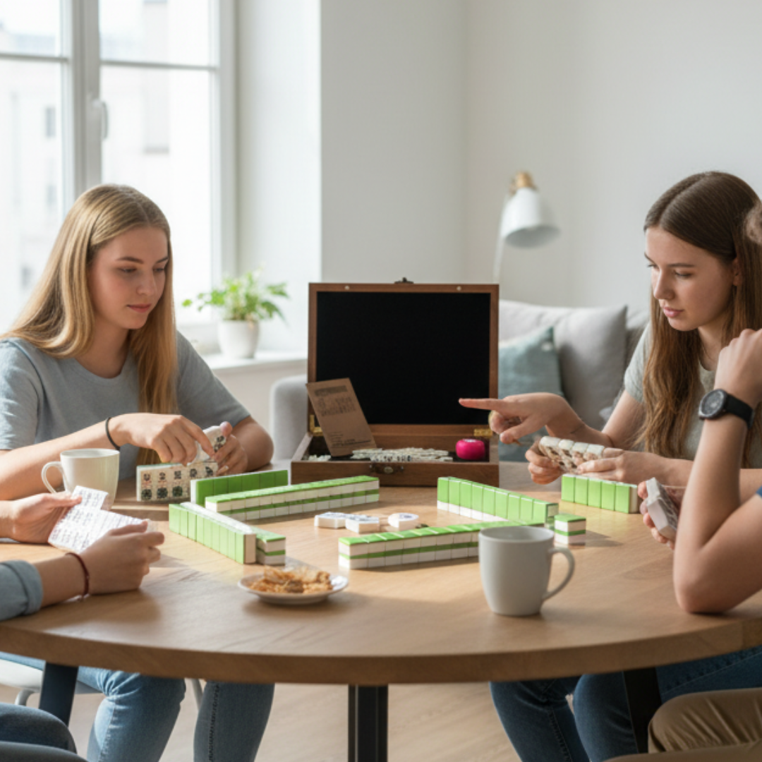 Mahjong Deluxe Game Set