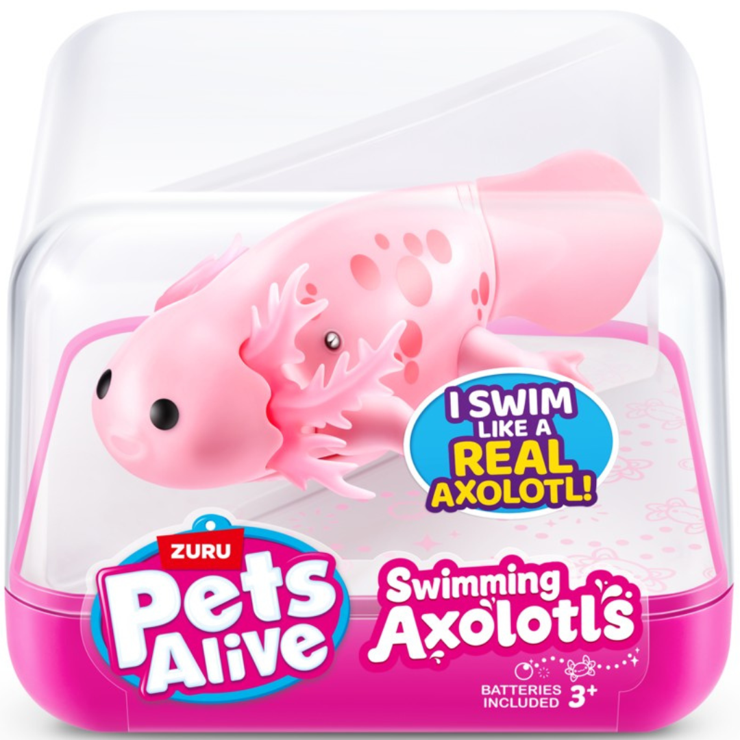 Swimming Axolotl Pet - Water Activated