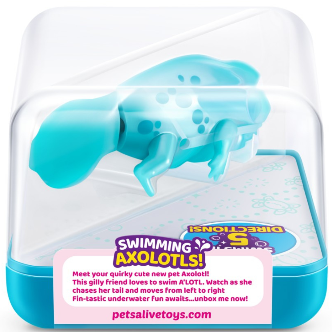 Swimming Axolotl Pet - Water Activated
