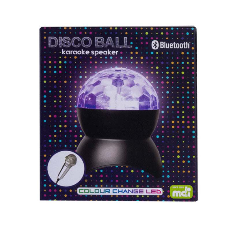 Disco Ball Karaoke Speaker Set