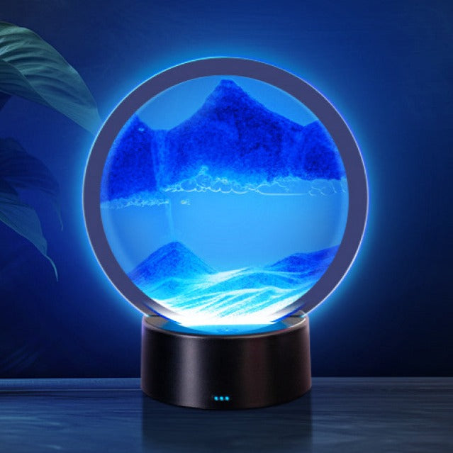 Moving Sand Art Lamp