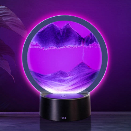 Moving Sand Art Lamp