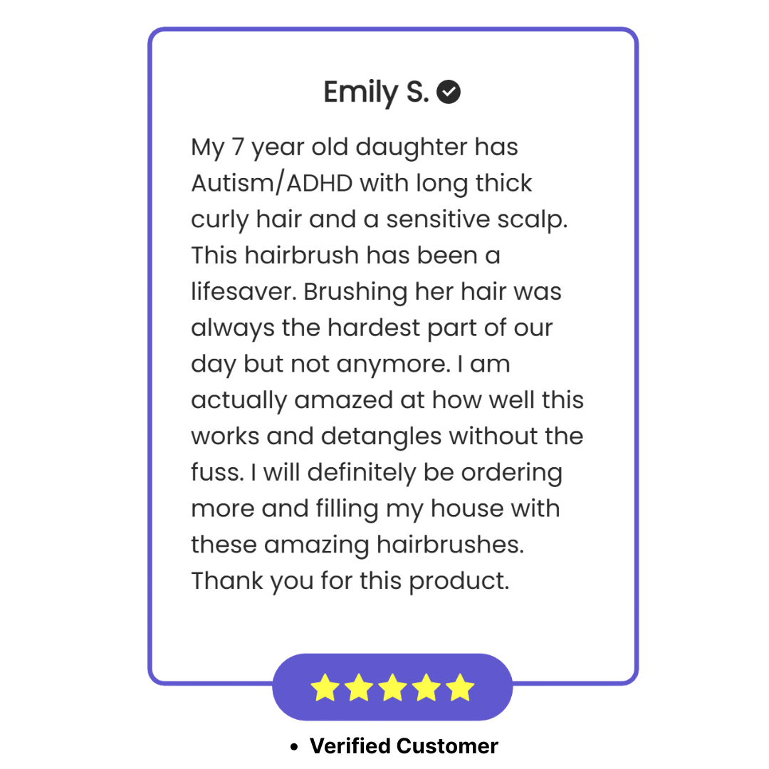 Sensory Hairbrush - Mint