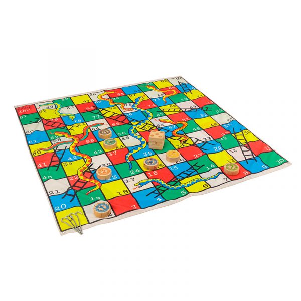 Snakes Dots & Ladders 2 in 1 Giant Game