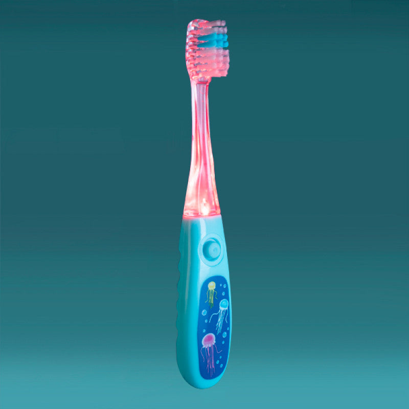Jelly Fish Flashing Toothbrush - 2 Min Timed