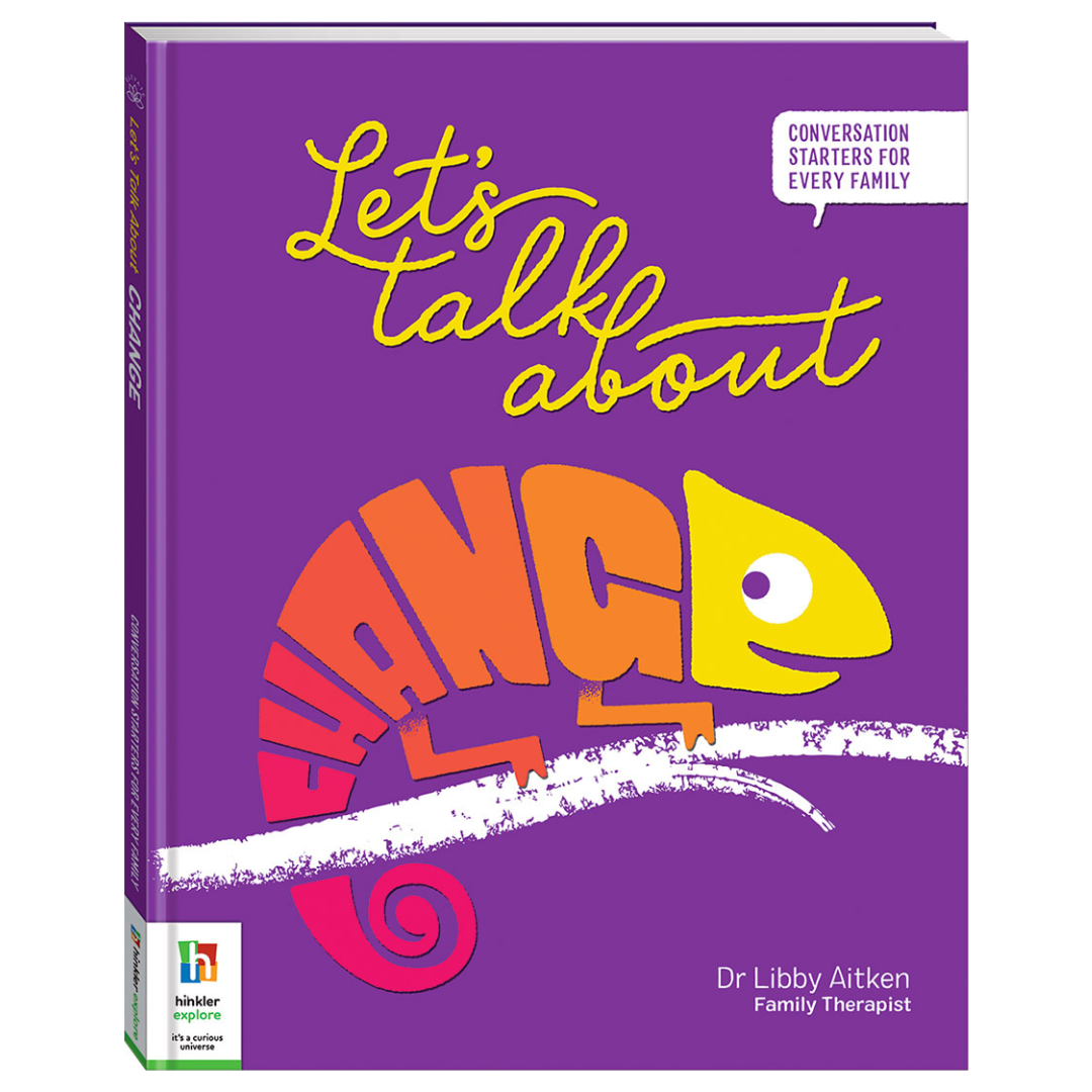 Let's Talk About Change Hard Cover Colour Book