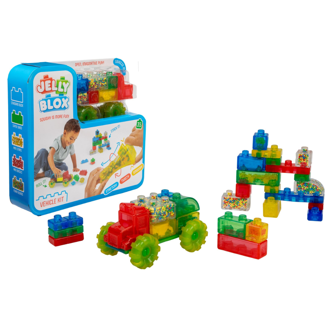 Jelly Sensory Blox  Vroom Vehicle Kit