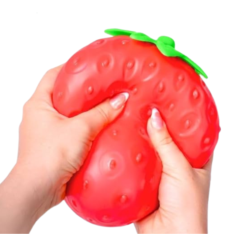 Giant Squishy Strawberry