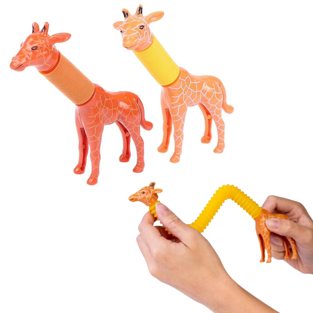 Extendo Giraffe Pop Tube Sensory Fidget Toy