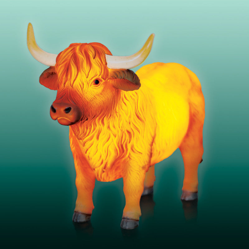 Highland Cow Table Lamp