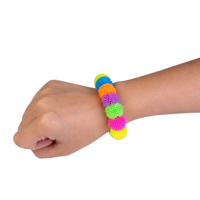 2 Pack - Pom Pom Squishy Bracelet