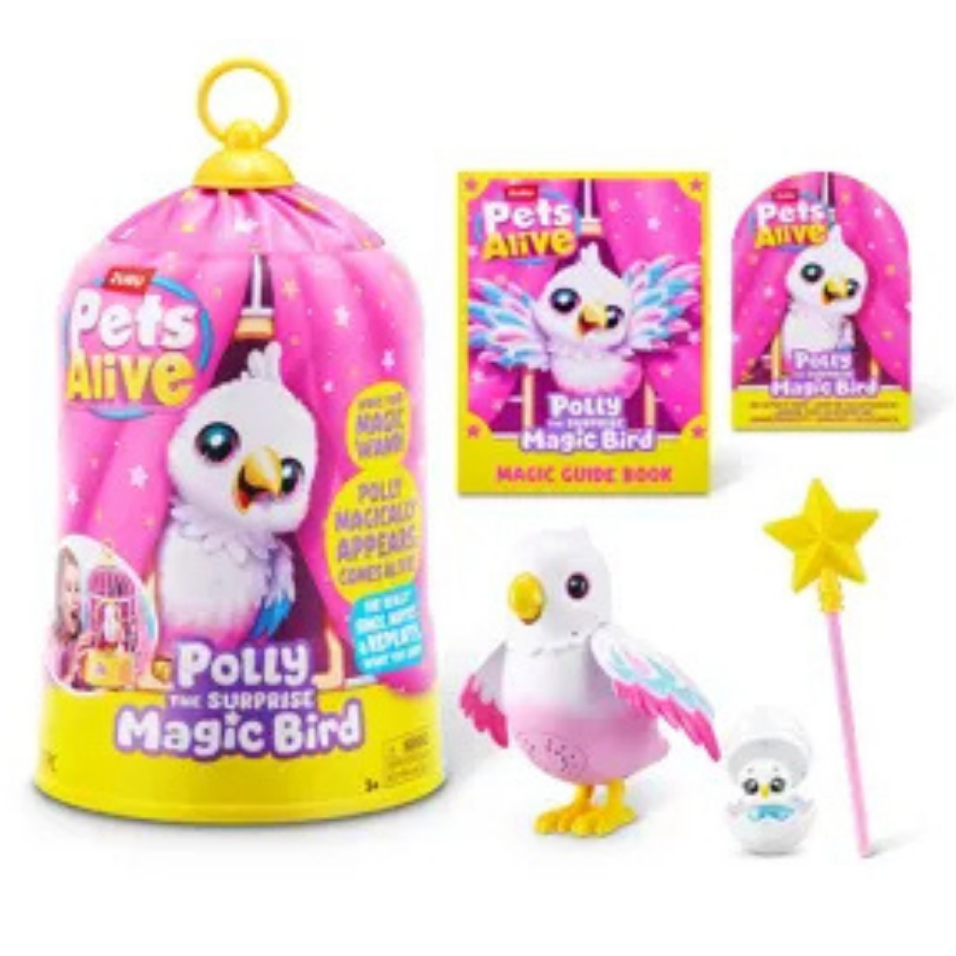 Polly the Surprise Interactive Sensory Bird