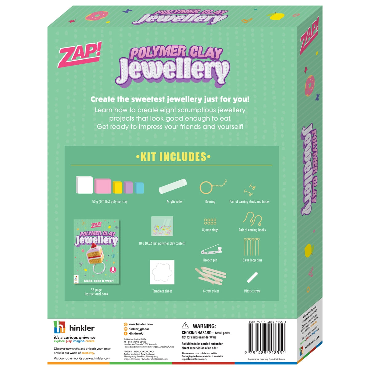 Zap Polymer Clay Jewellery Kit