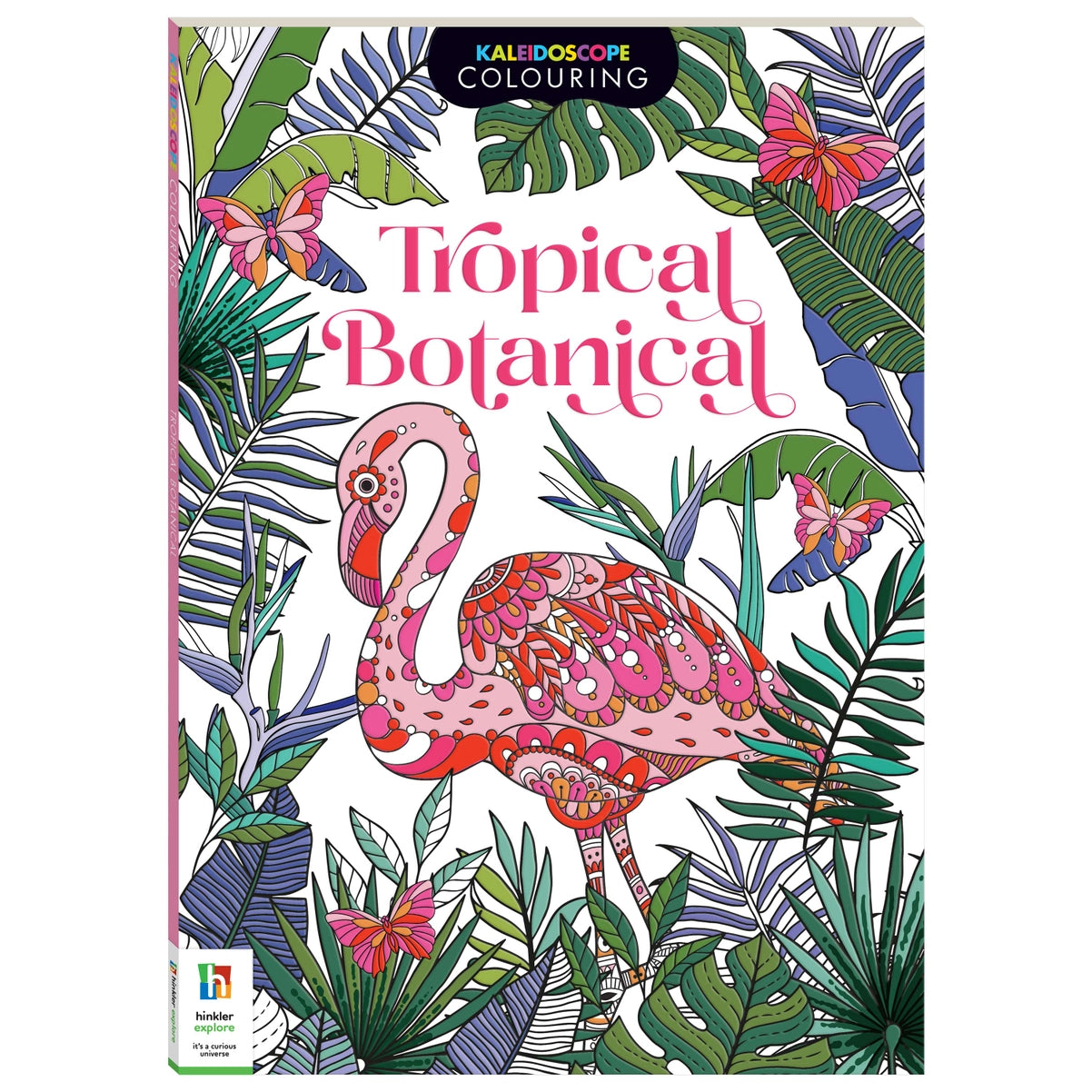 Adult Colouring Book – Tropical Botanical