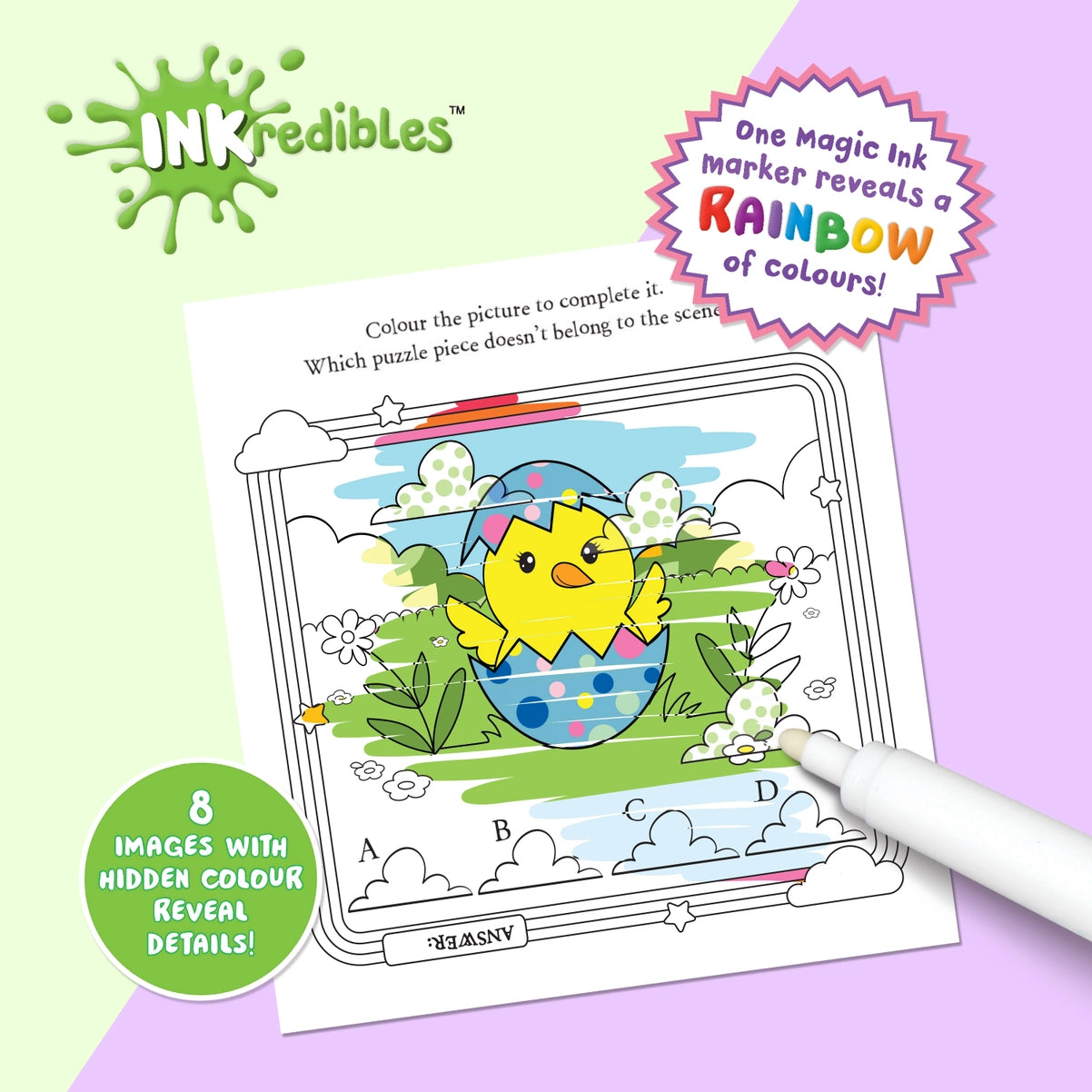 Inkredibles Activity Kit Easter Fun