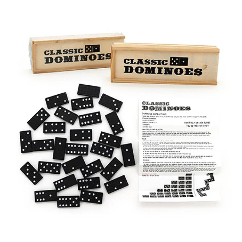 Classic Wooden Dominoes