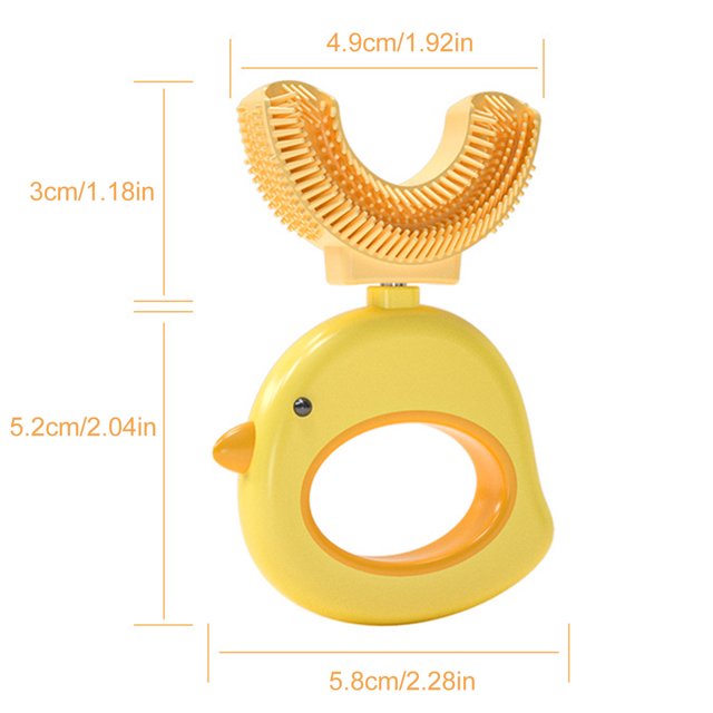 Chick U-Shaped Sensory Toothbrush - Child