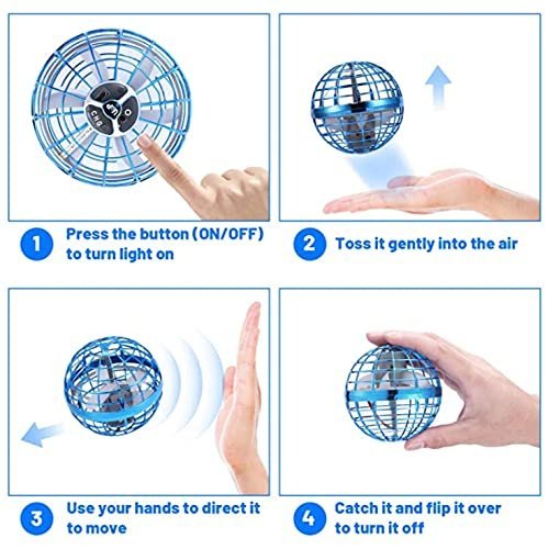 Floating Flying Orb Ball Sensory Fun Toy Rechargable